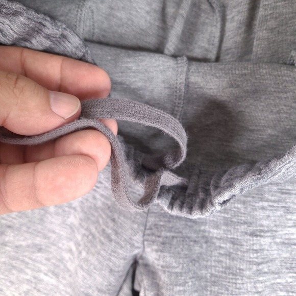 Puma Sweatpants Joggers Mens Medium Gray 28 Waist Activewear Zip Pockets Sports - Picture 9 of 15